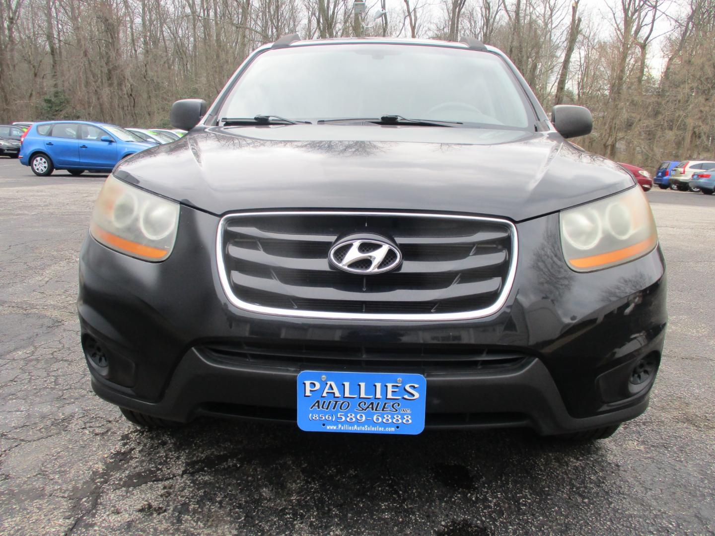 2010 BLACK Hyundai Santa Fe (5NMSG3ABXAH) , AUTOMATIC transmission, located at 540a Delsea Drive, Sewell, NJ, 08080, (856) 589-6888, 39.752560, -75.111206 - Photo#11